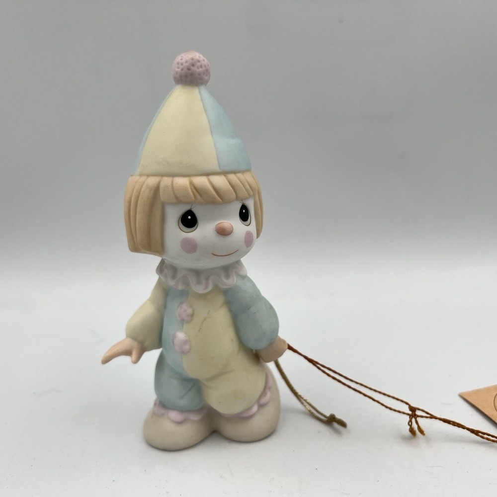 Vintage 1985 Precious Moments Clown Bless The Days of Our Youth #16004 Figurine